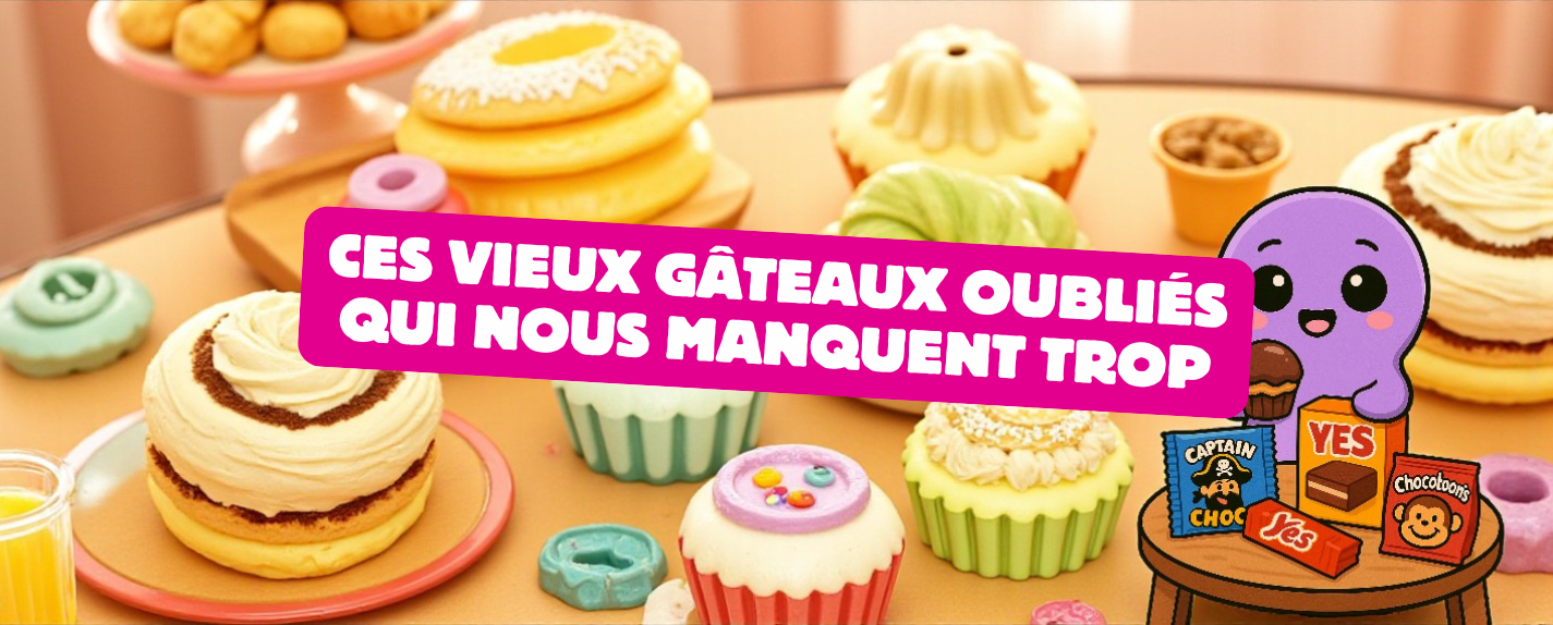 vieux gâteaux oubliés