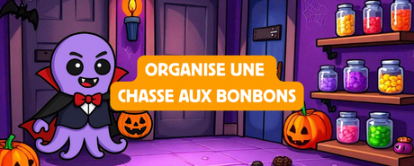 Organiser une chasse aux bonbons pour Halloween