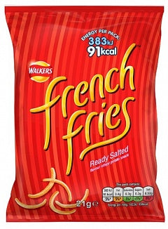 French Fries Ready Salted 21 g - snack salé américain
