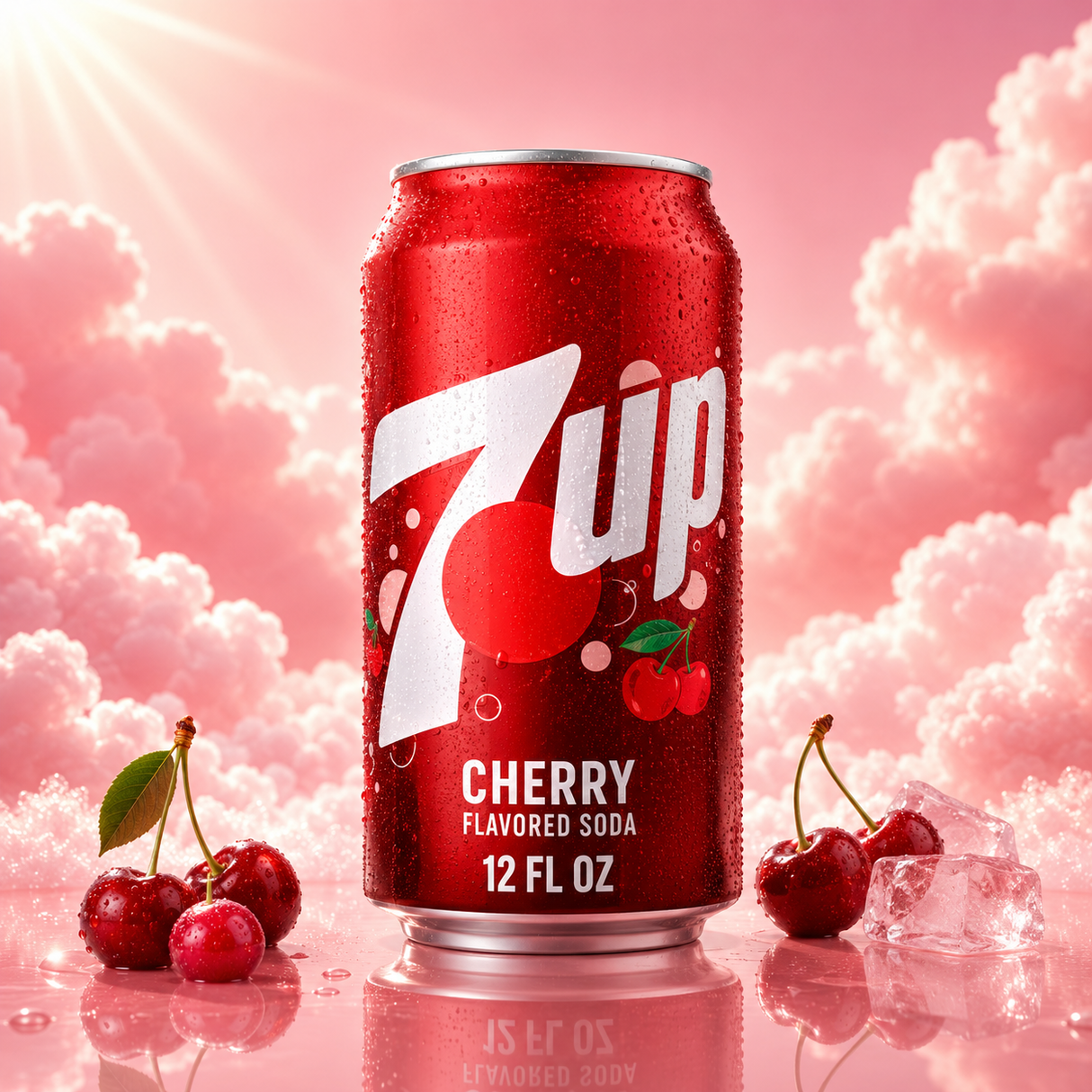 7up Cherry 355 ml