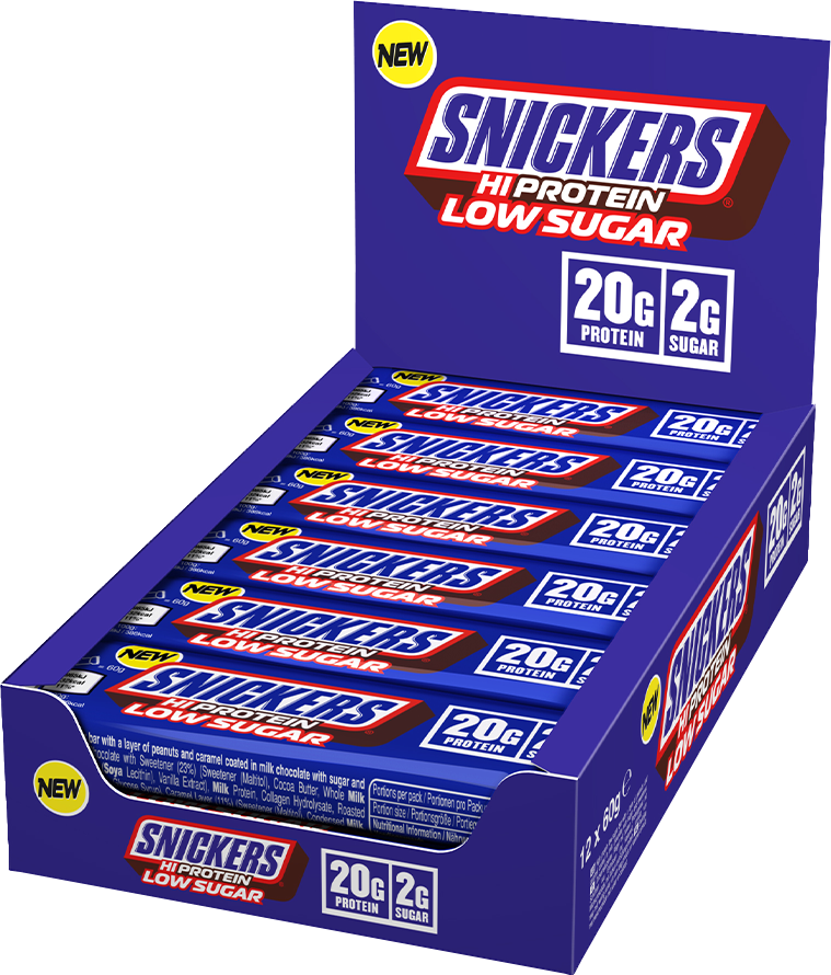 Mars Snickers HiProtein Low Sugar Bar - 12 x 57g