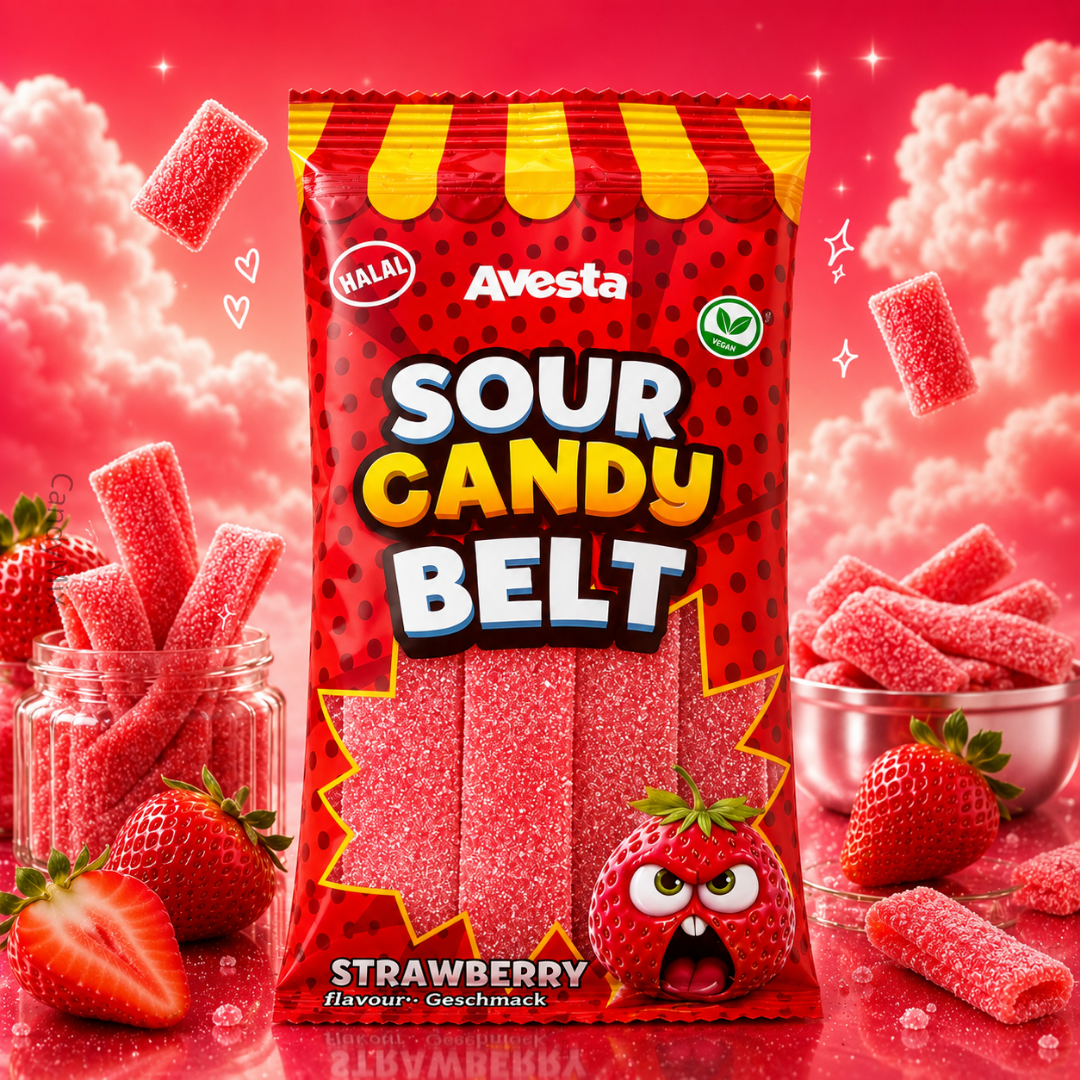 Image Avesta Sour Belt Strawberry