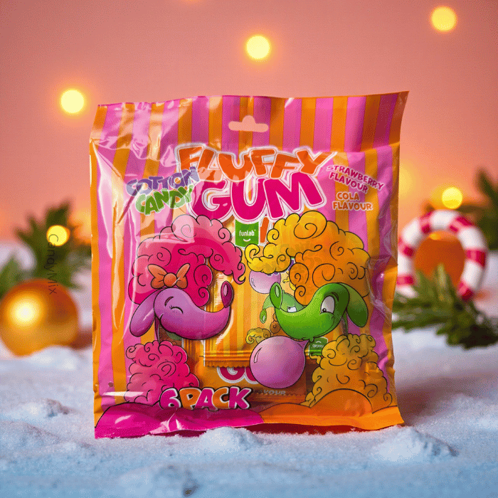 Funlab Fluffy Gum Cotton Candy