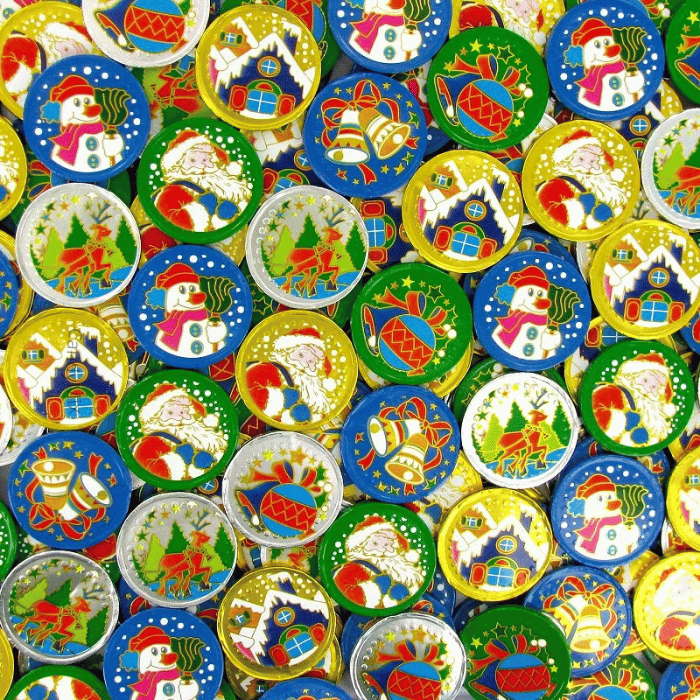 Médaillons en chocolat