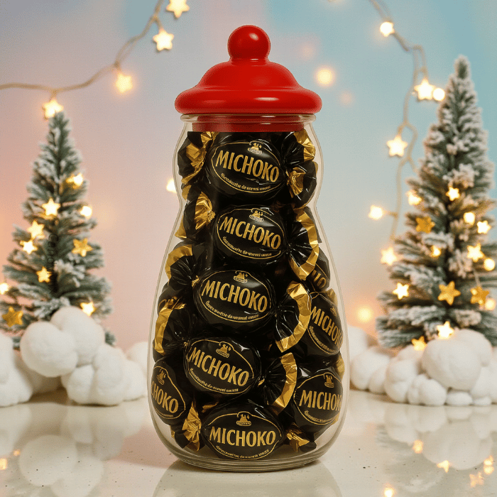 Bonbonnière Bonhomme de Neige Michoko (400g)