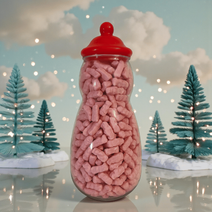 Bonbonnière Bonhomme de Neige Petit Jésus (400g)