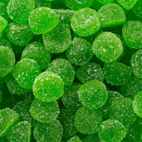 Perles enrobées à la pomme