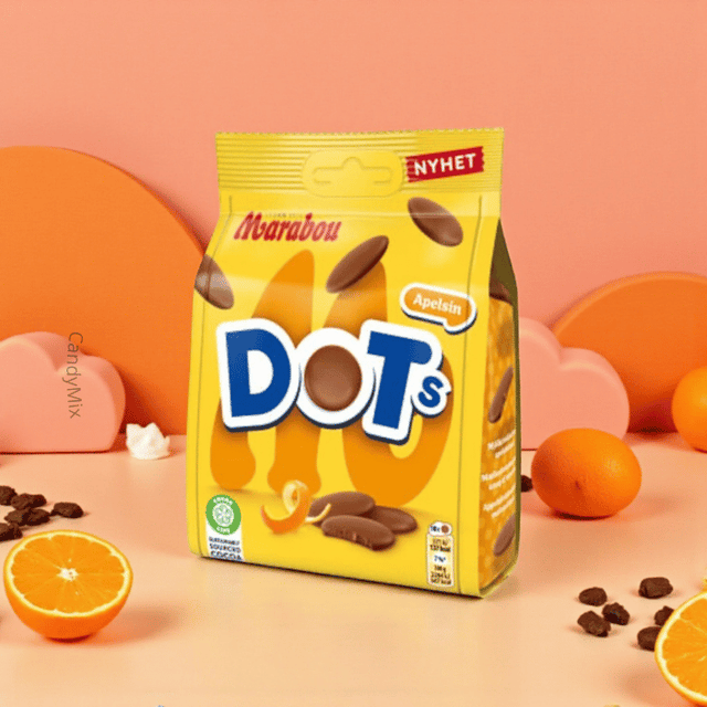 Marabou Dots Orange
