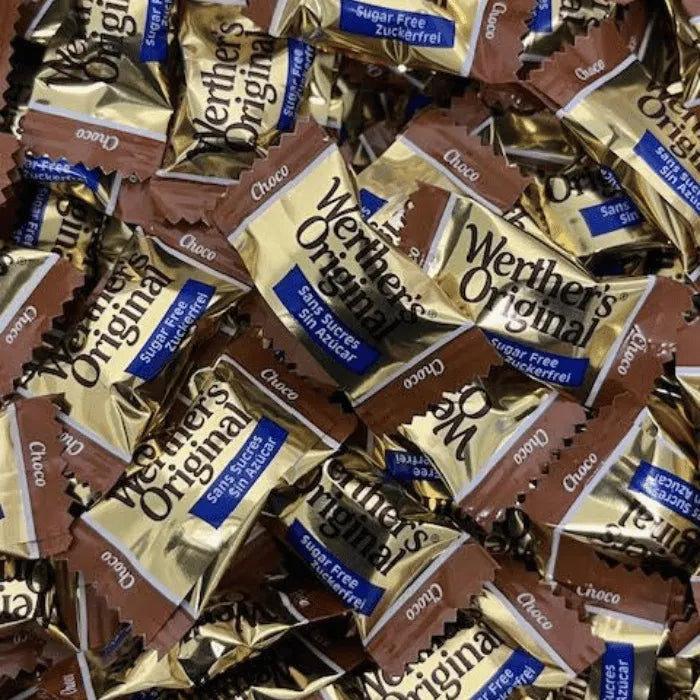 Bonbons au Chocolat - Werther's - Bonbons sans sucre - (100g)