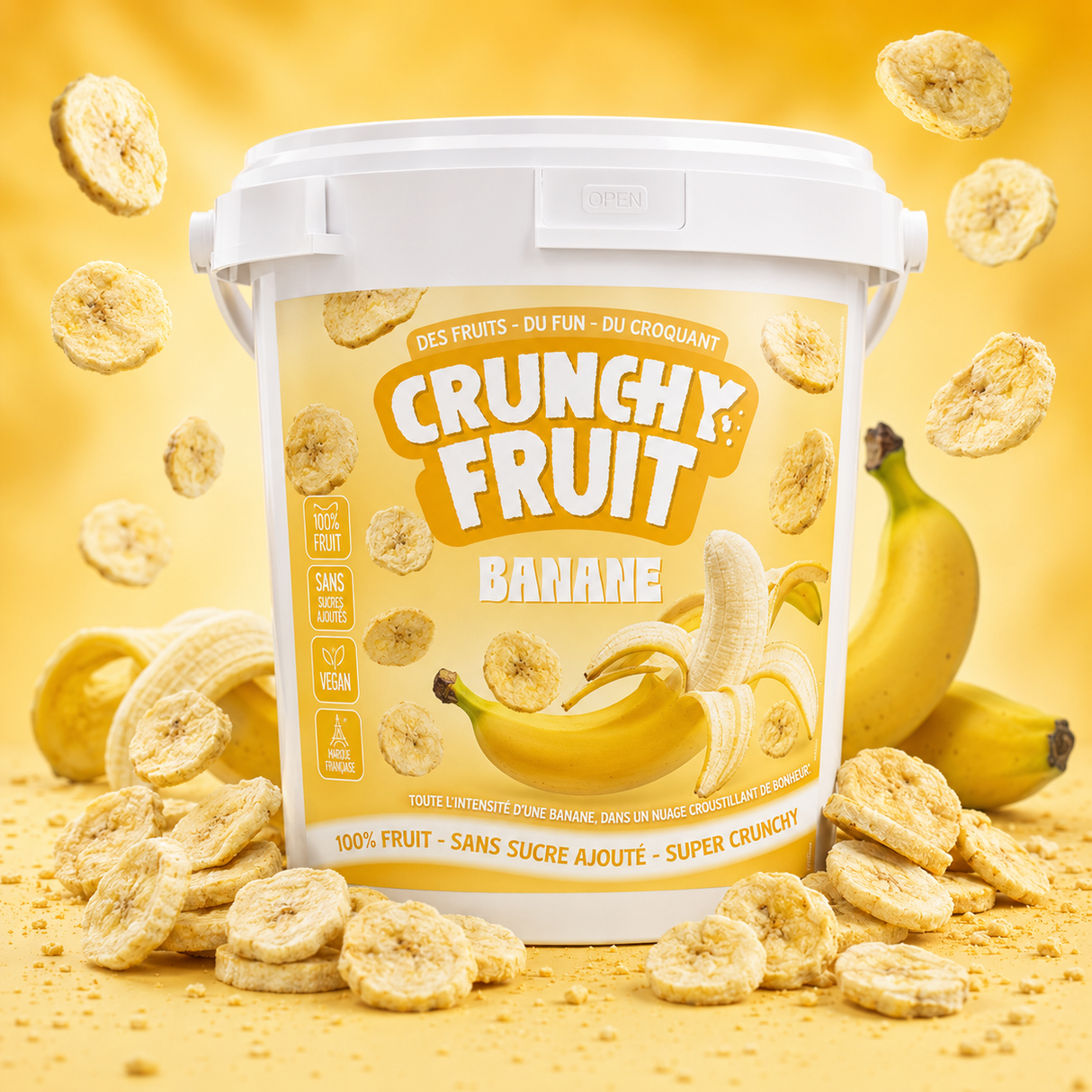Knuspriges Obstpaket
