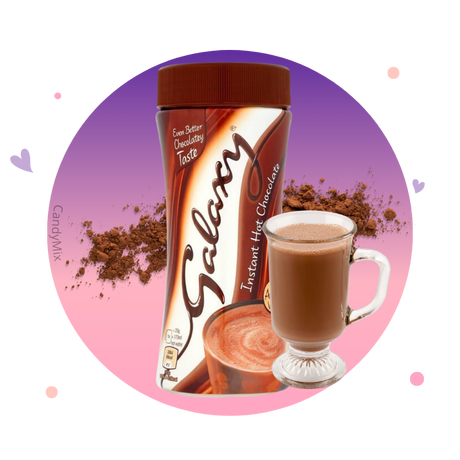 Galaxy hot chocolate