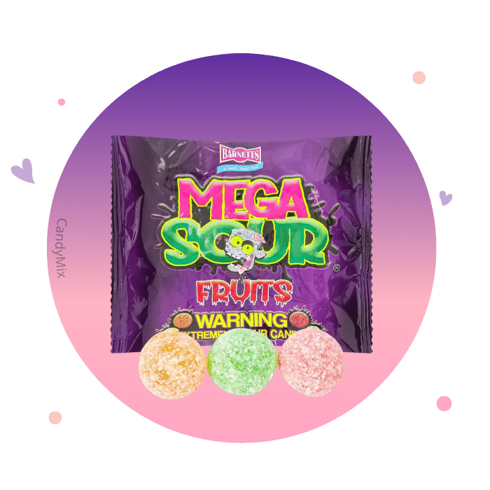 Mega Sour Fruits - Bonbons les plus acides du monde – CandyMix