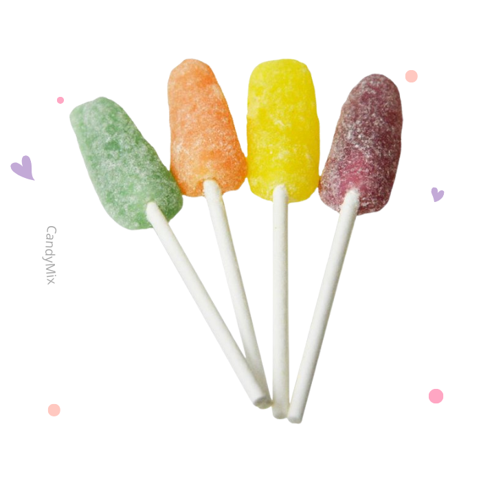 🍬 Minilollies Fruit - Lollywood (100 g)