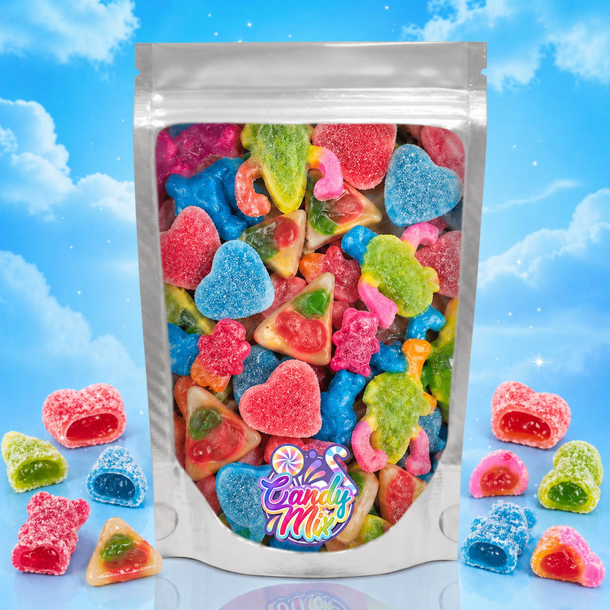 Mix de bonbons fourrés