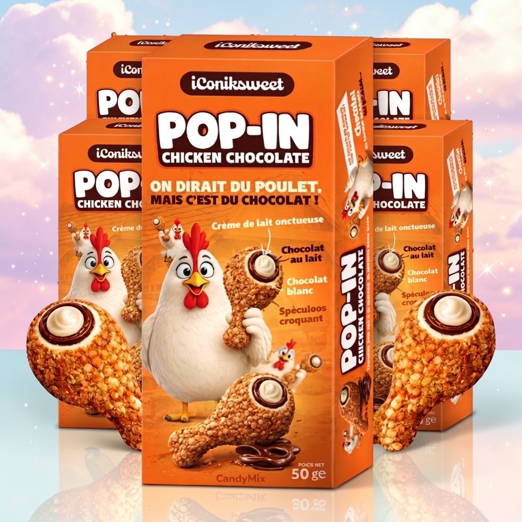 POP-IN Chicken Chocolate - Trompe L'oeil