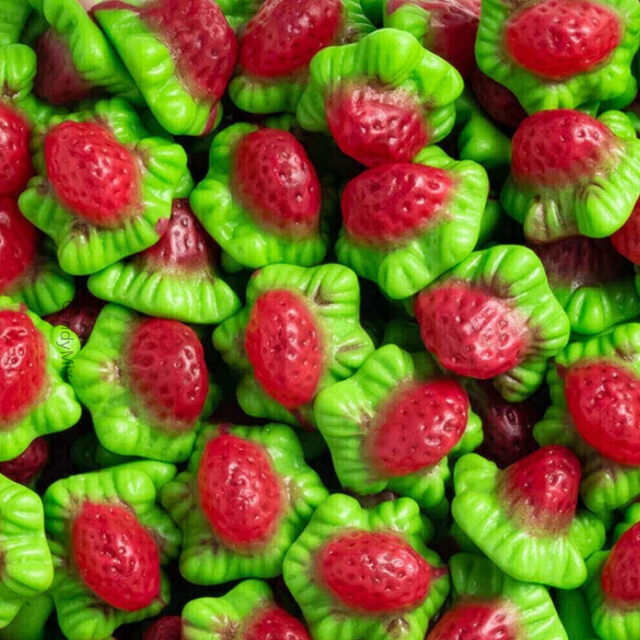 Fraises fourrées
