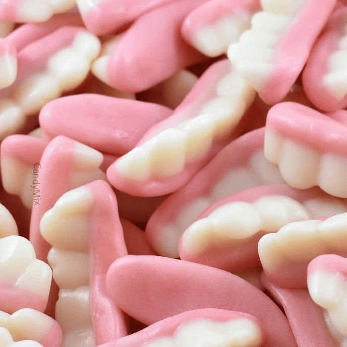 image de bonbons en forme de dentier