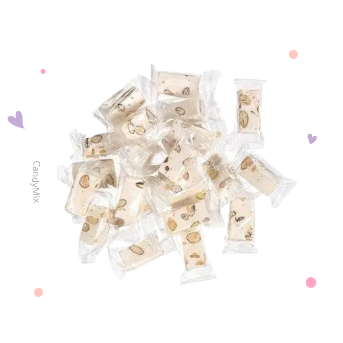 nougat vanille amandes