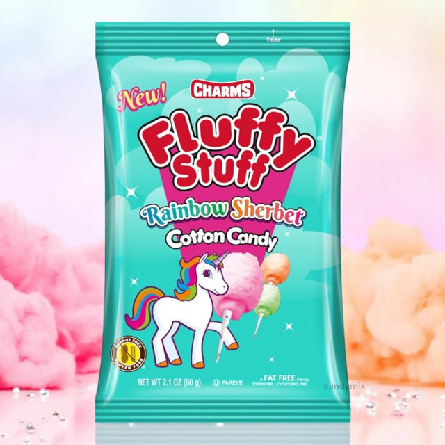 Fluffy Stuff Rainbow Sherbet Cotton Candy