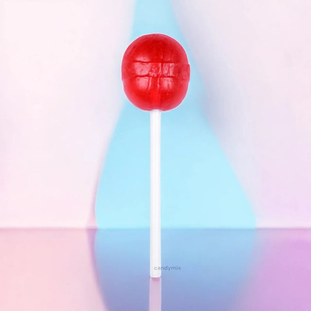 Sucette rouge sans sucre