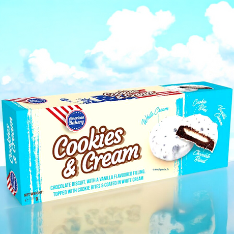 Cookie and cream american bakery