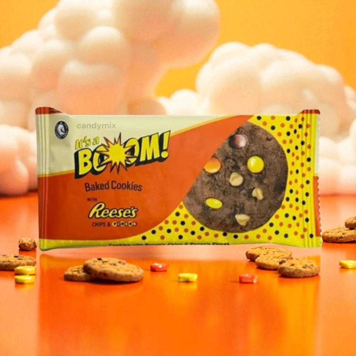 Cookies with Reese's Chips & Pieces - it's a boom