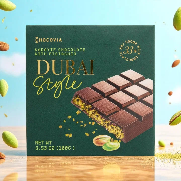 Schokolade im Dubai -Stil - Chocovia
