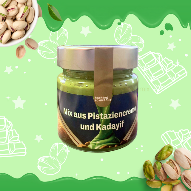 pâte à tartiner à la pistache façon chocolat de Dubaï