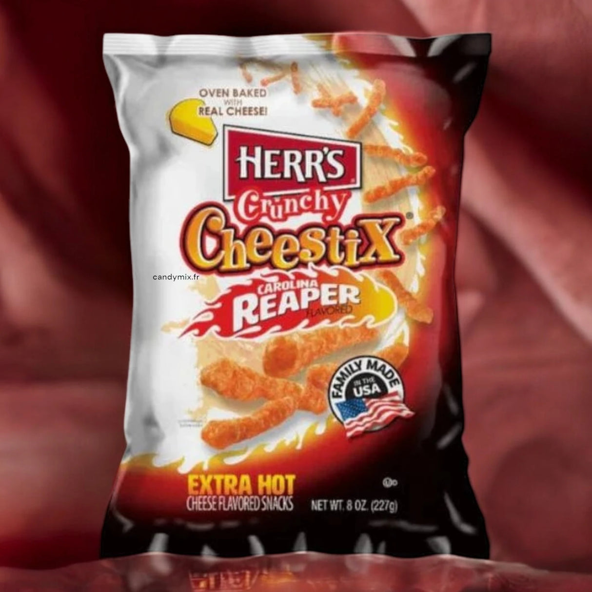 Herrs knuspriger Cheeestix Carolina Reaper đż