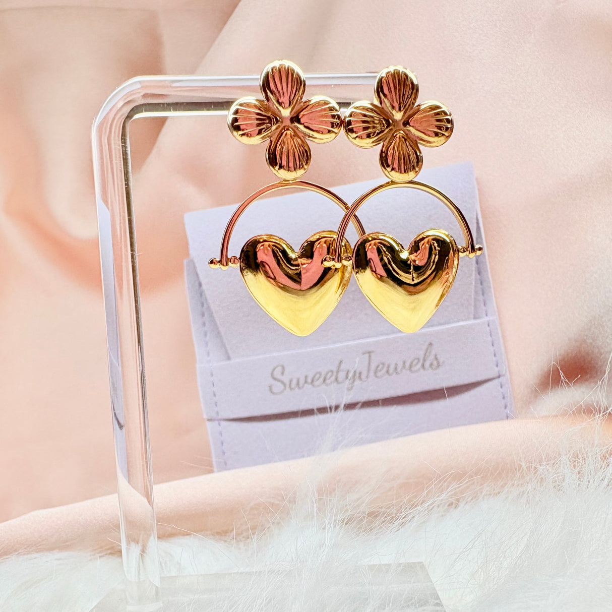 Boucles d'Oreilles | Hearty | Or