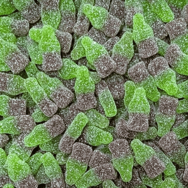 Mini bouteille cola acide