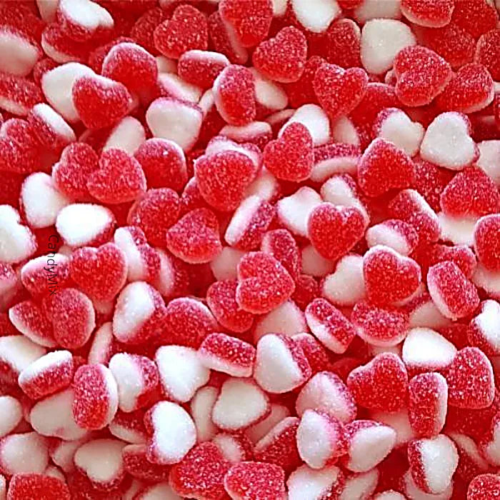 Mini Coeur Fraise Crème Sucrée - Dulceplus