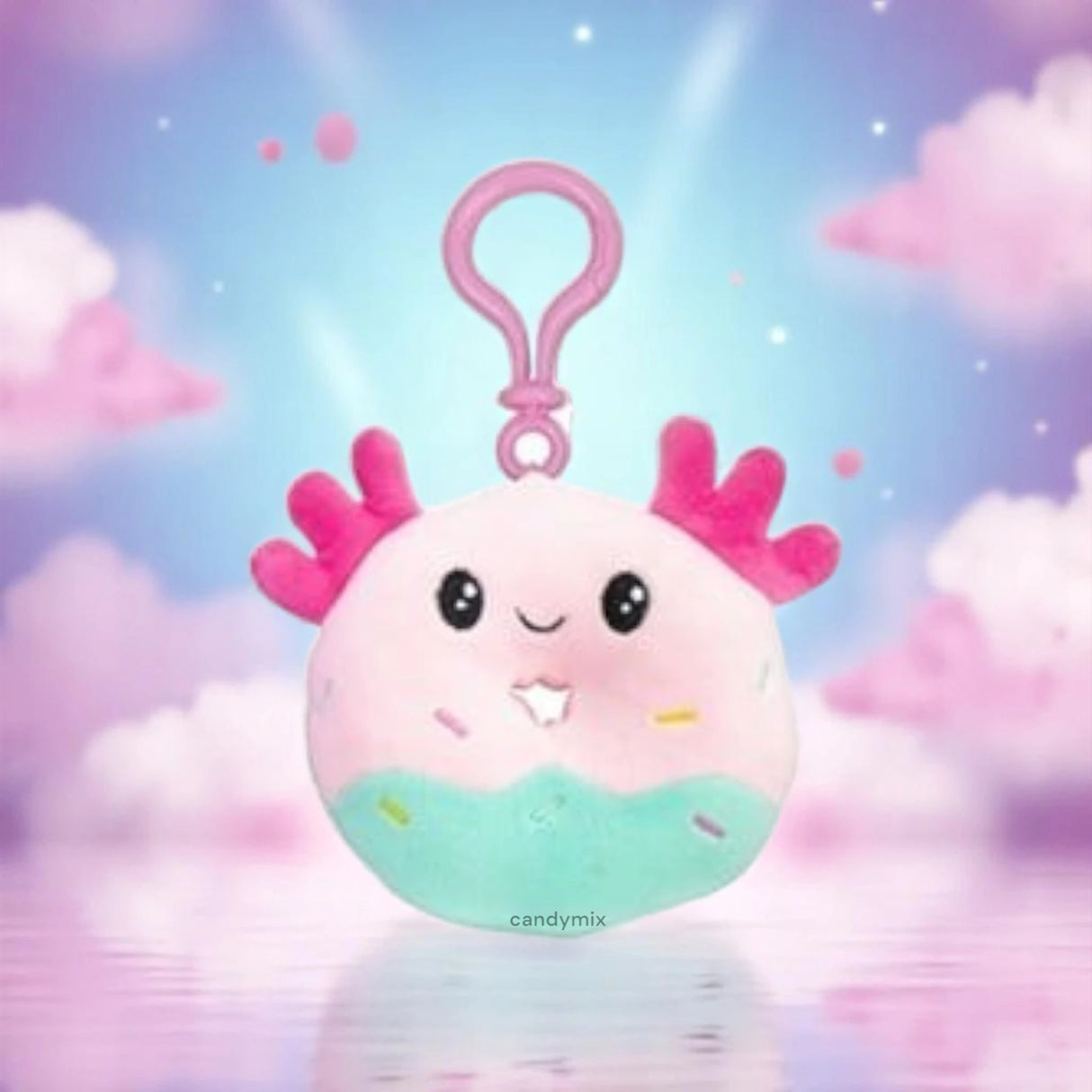 Peluche Donut Axolotl 10cm