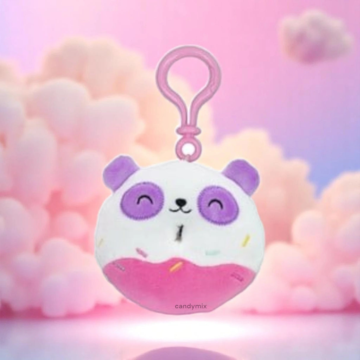 Peluche Donut Panda 10cm