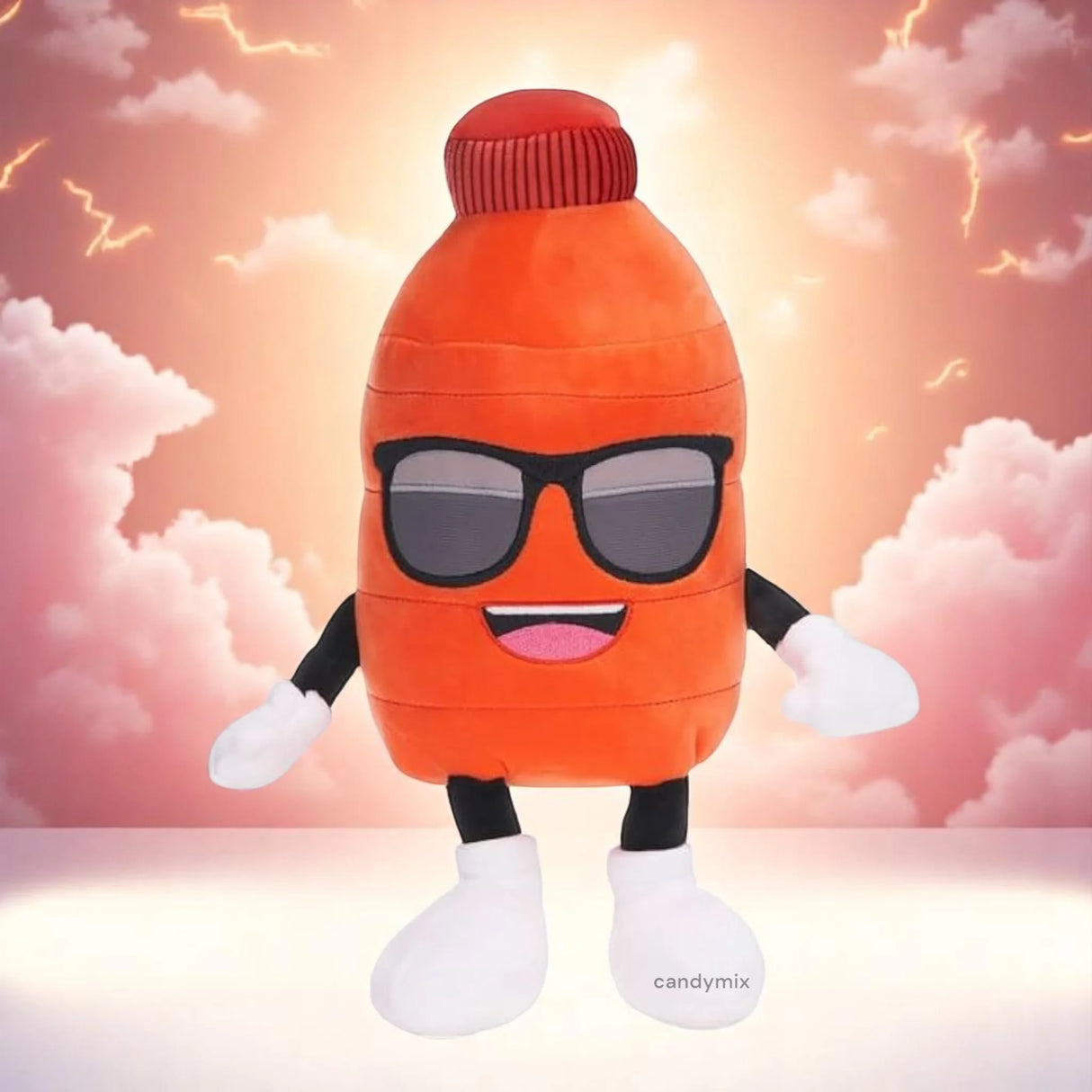 Peluche Energy Drink Orange 36cm