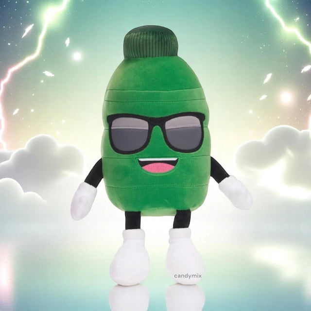 Peluche Energy Drink Vert 36cm