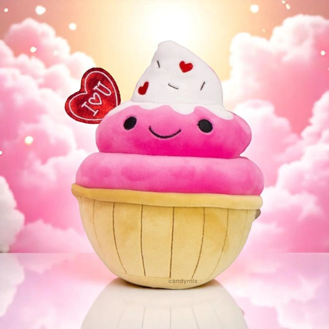 Peluche Valentine SWEETYS Cupcake ILoveU