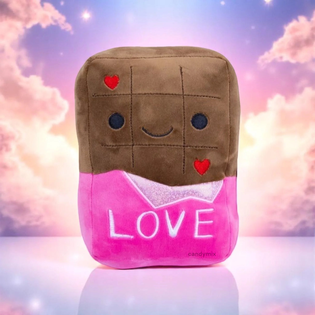 Peluche Valentine SWEETYS chocolat 20-25cm