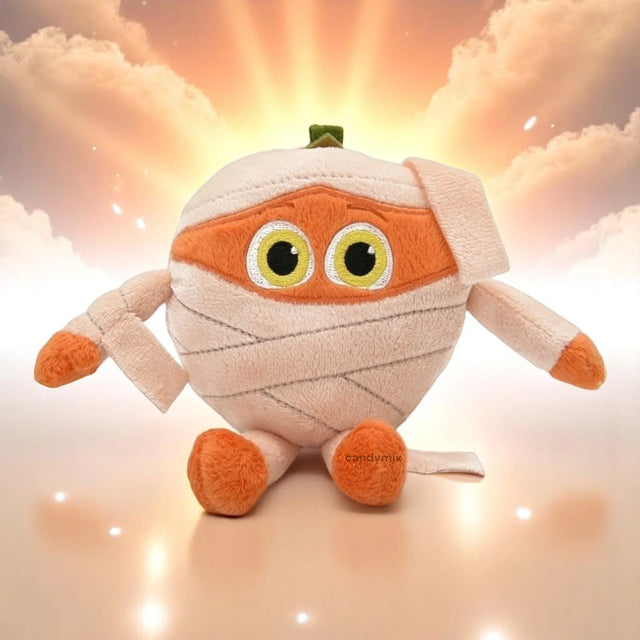 Peluche maman orange 18cm