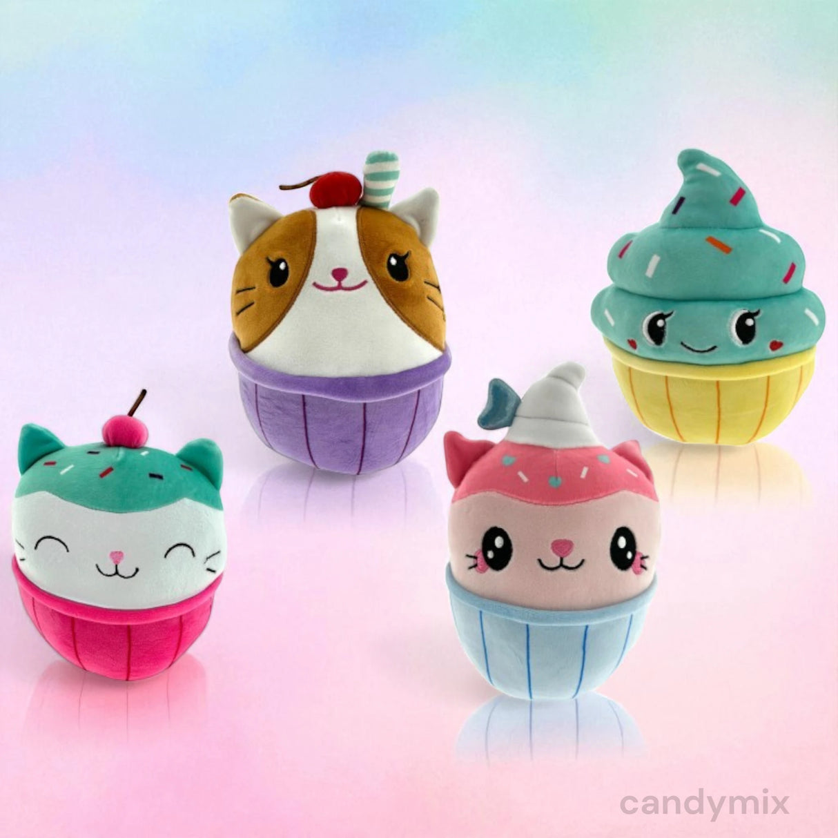 Peluche Glace Animal - 20 cm