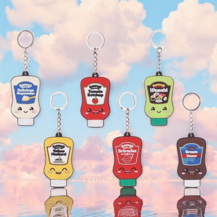 Porte-clé Foodiez Sauces