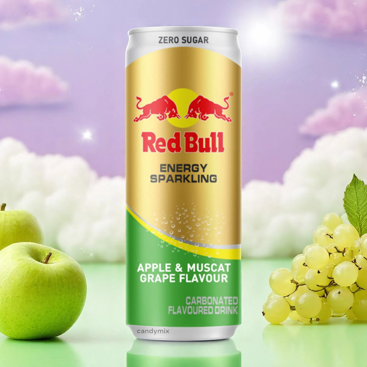 Red Bull Zero Energy Pomme et Raisin Muscat