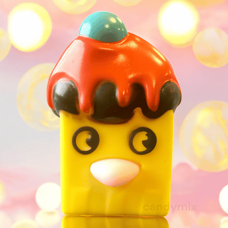 Squishy Cubic Cupcake