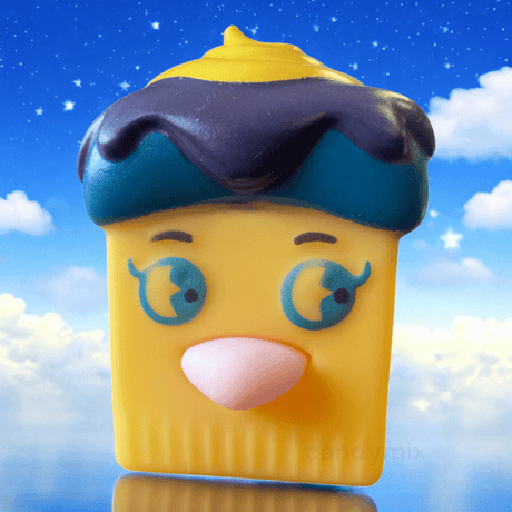 Squishy Cubic Cupcake