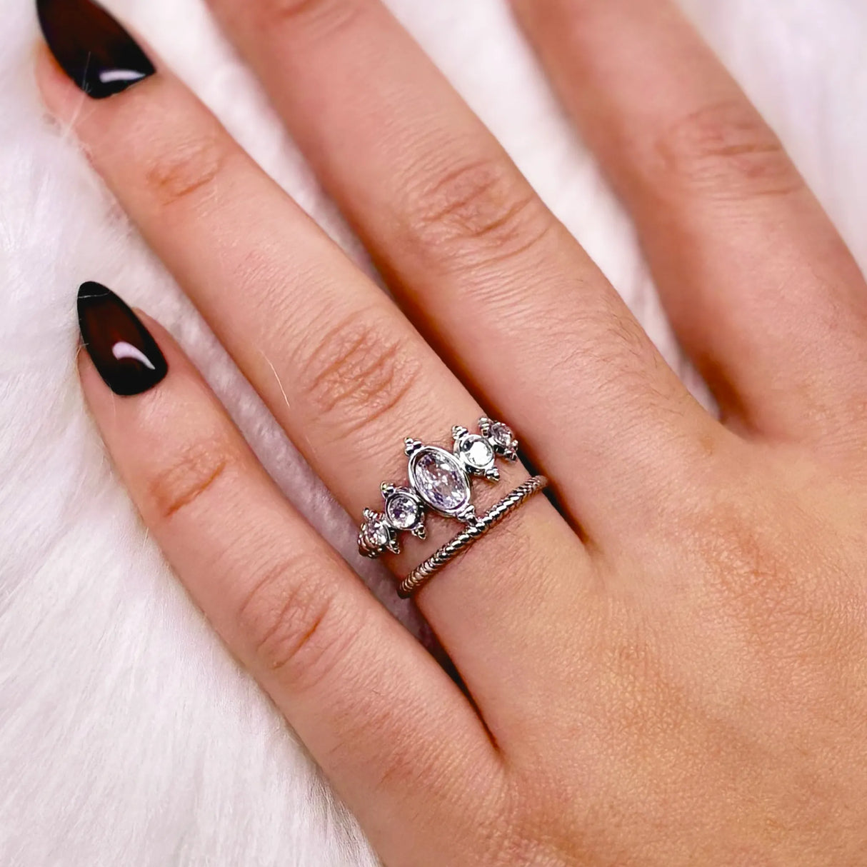 Bague - Cinderella Argent