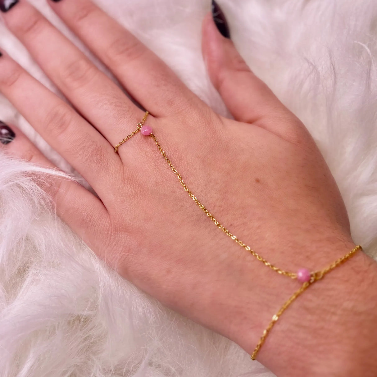 Bracelet Bague | Cristal