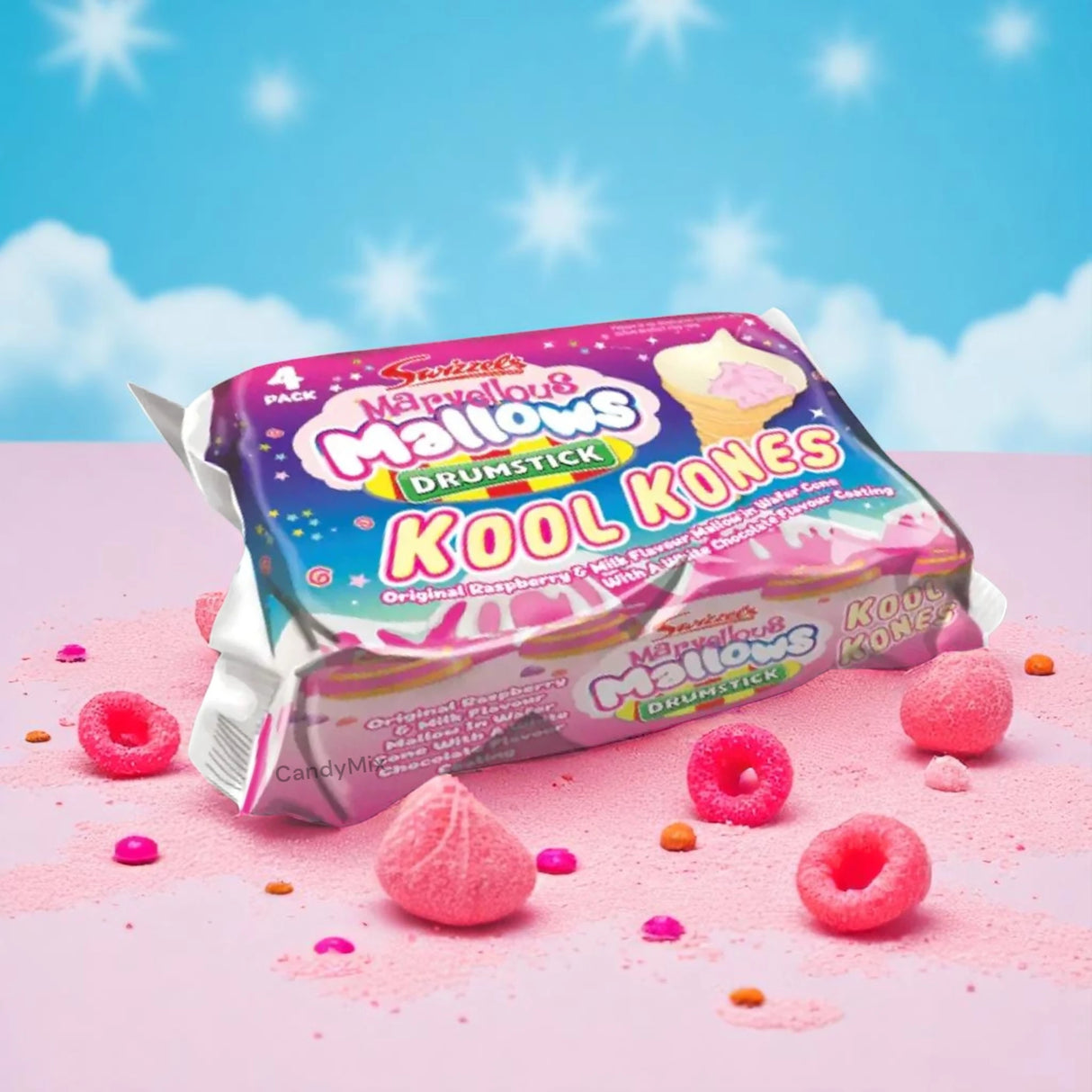 Swizzles Marvellous Mallows Drumstick Kool Kones