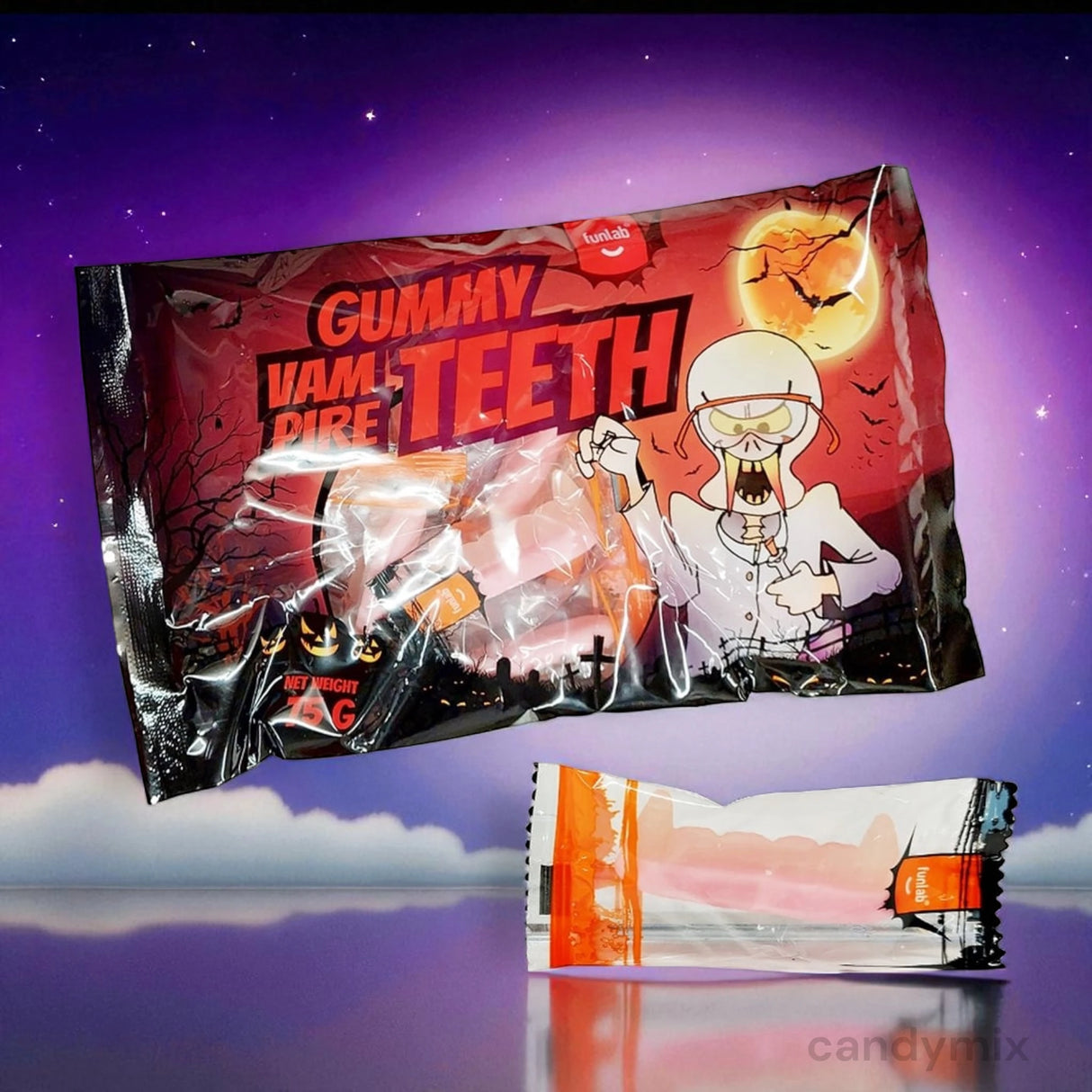 Zähne des Gummibärchens