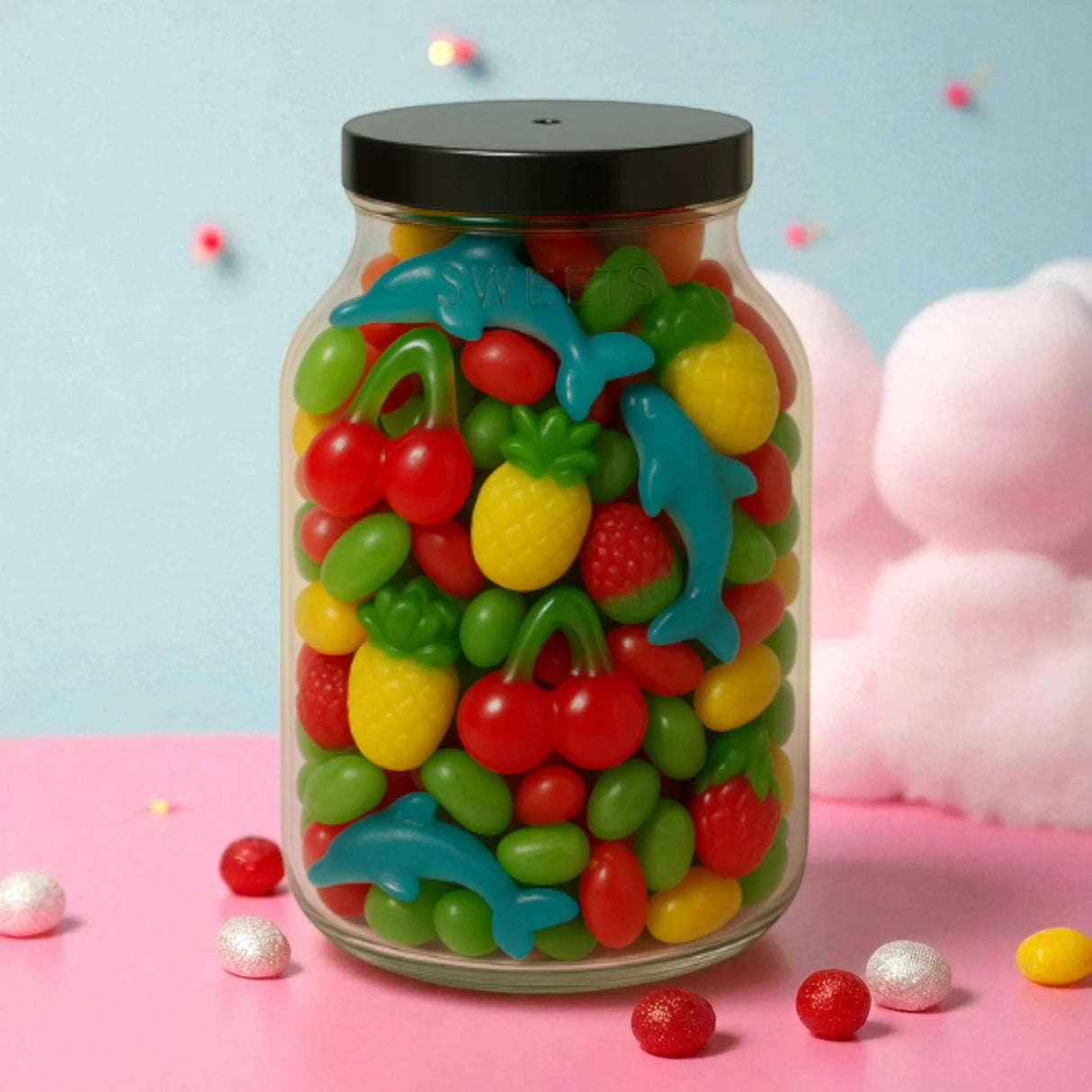 Live-Süßigkeitenschachtel 2,5 kg