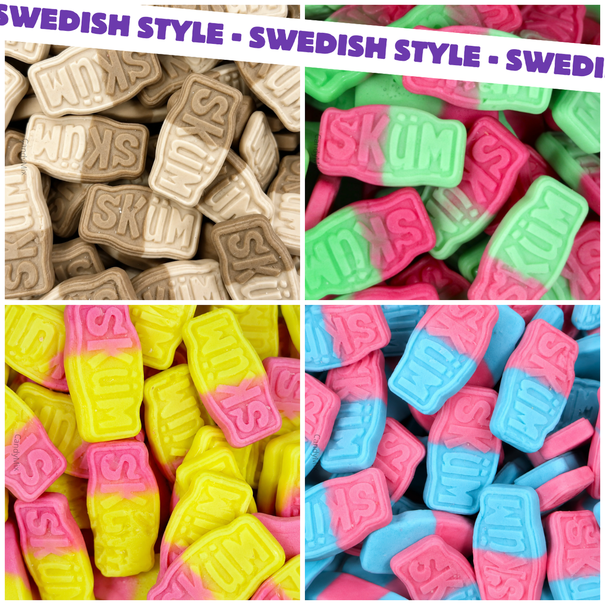 🍬 Sküm - Bonbons style Suédois